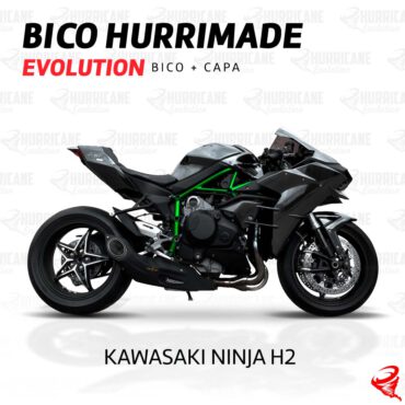 Imagem do produto Escapamento Bico Hurrimade Kawasaki Ninja H2 2016 a 2024