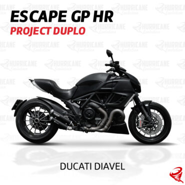 Imagem do produto Escapamento GP HR Project Duplo Ducati Diavel 2011 a 2018