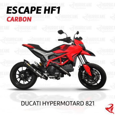 Imagem do produto Escapamento HF1 Carbon Ducati Hypermotard 821 2015 a 2018