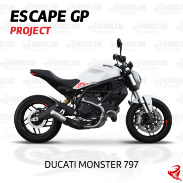 Imagem do produto Escapamento GP Project Ducati Monster 797 2018 a 2022