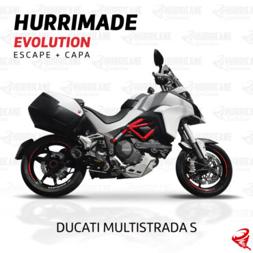 Imagem do produto Escapamento Hurrimade Evolution Ducati Multistrada S 2015 a 2019