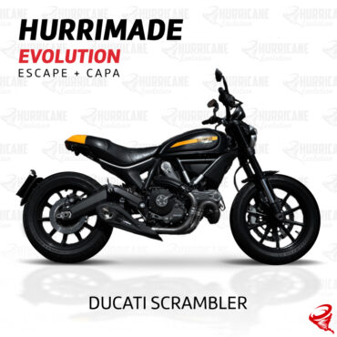 Imagem do produto Escapamento Hurrimade HR Project Ducati Scrambler 2012 a 2025