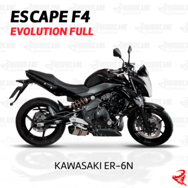 Imagem do produto Escapamento F4 Evolution Kawasaki ER-6N 2008 a 2012