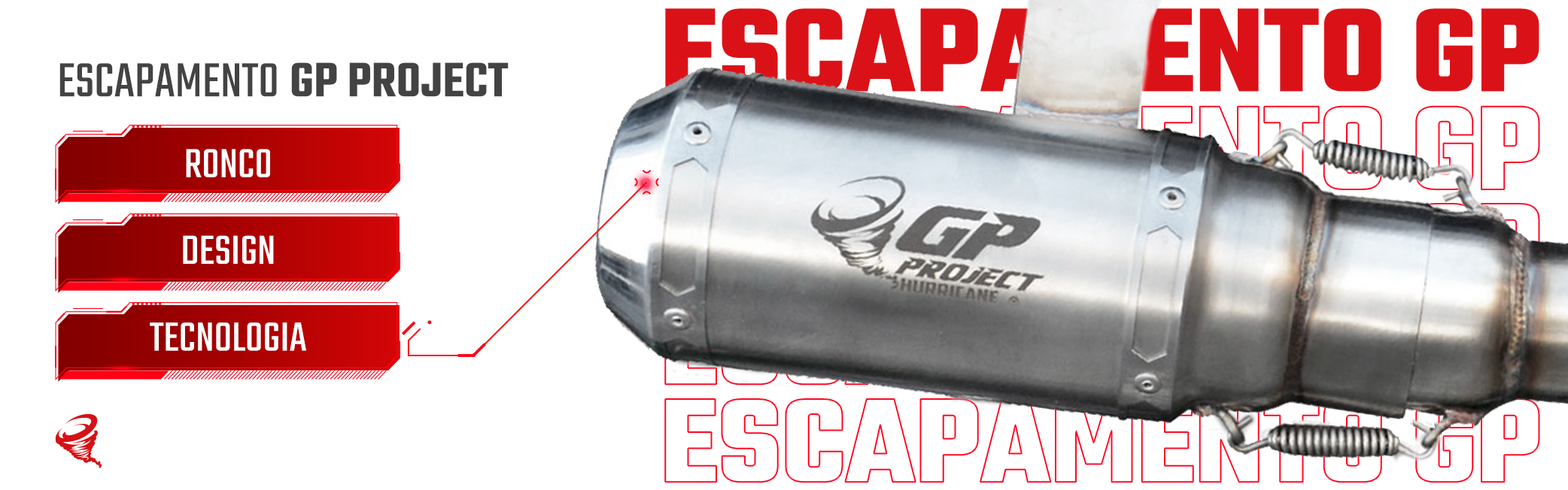 Imagem do slide Escapamento GP Project - 