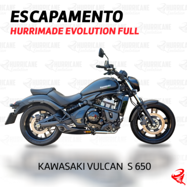 Imagem do produto Escapamento Hurrimade Evolution Full Kawasaki Vulcan 650 2016 a 2025