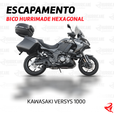 Imagem do produto Escapamento Bico Hurrimade Hexagonal Kawasaki Versys 1000 2020 a 2024