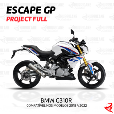 Imagem do produto Escapamento GP Project Full BMW G 310R 2017 a 2025