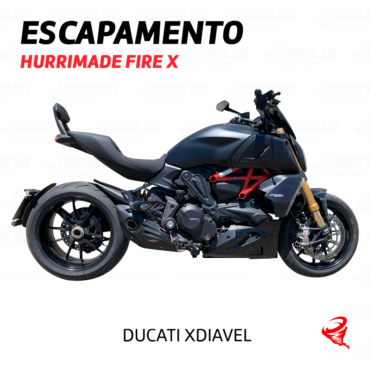 Imagem do produto Escapamento Hurrimade Fire X Ducati xDiavel 2016 a 2025