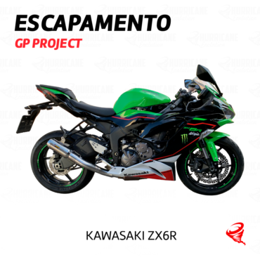 Imagem do produto Escapamento GP Project Kawasaki ZX-6R 2019 a 2024