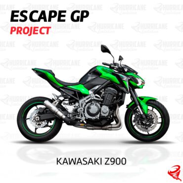 Imagem do produto Escapamento GP Project S/ Catalisador Kawasaki Z 900 2017 a 2025