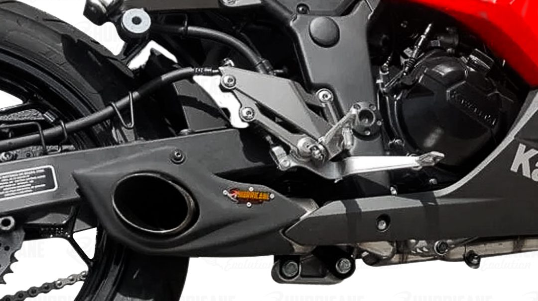 Capa do vídeo  Escapamento Hurrimade Evolution Full Kawasaki Ninja 300 2008 a 2025