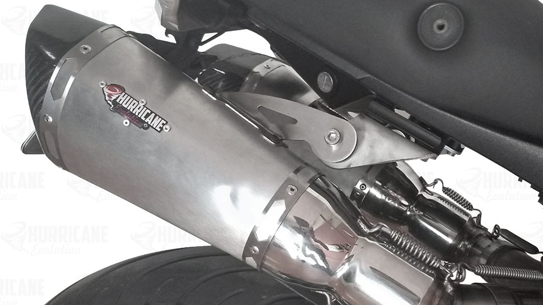 Capa do vídeo  Escapamento HF1 Inox Duplo Ducati Monster 796 2010 a 2015