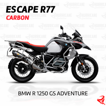 Imagem do produto Escapamento Esportivo R77 Carbon BMW R 1250 GS 2019 a 2025