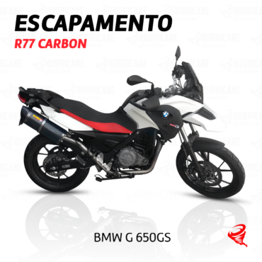 Imagem do produto Escapamento R77 Carbon BMW G 650 GS 2012 a 2016