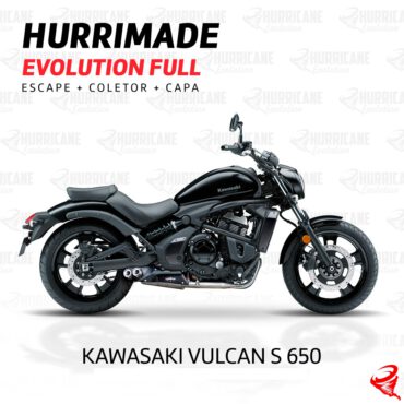 Imagem do produto Escapamento Double Made Evolution Full Kawasaki Vulcan 650 2016 a 2025
