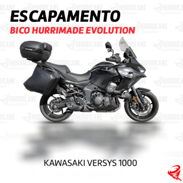 Imagem do produto Escapamento Bico Hurrimade Evolution Kawasaki Versys 1000 2020 a 2024