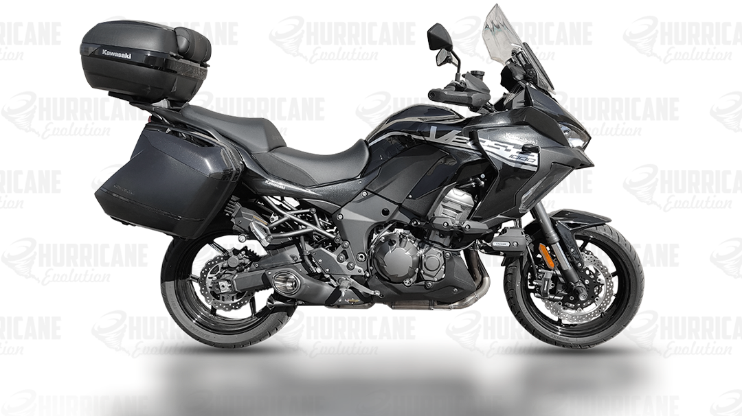 Capa do vídeo  Escapamento Bico Hurrimade Evolution Kawasaki Versys 1000 2020 a 2022