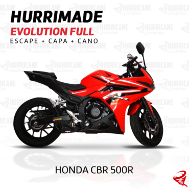 Imagem do produto Escapamento Hurrimade Evolution Full Honda CBR 500R 2017 a 2022