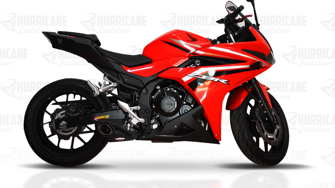 Capa do vídeo  Escapamento Hurrimade Evolution Full Honda CBR 500R 2017 a 2022