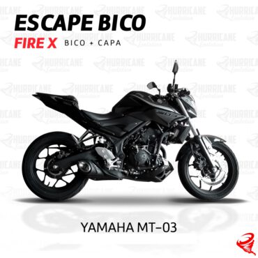 Imagem do produto Escapamento Bico Fire X Yamaha MT 03 2016 a 2025