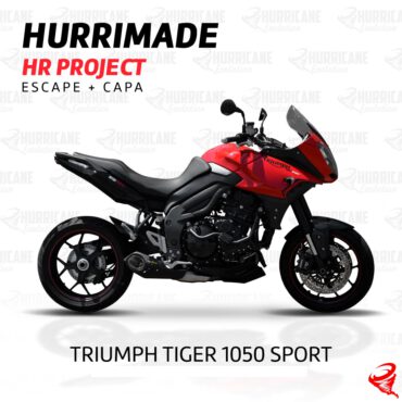 Imagem do produto Escapamento Hurrimade HR Project Triumph Tiger 1050 Sport 2008 a 2016
