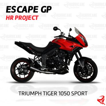 Imagem do produto Escapamento GP HR Project Triumph Tiger 1050 Sport 2008 a 2016