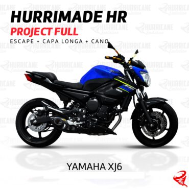 Imagem do produto Escapamento Hurrimade HR Project Full Yamaha XJ6 2010 a 2019