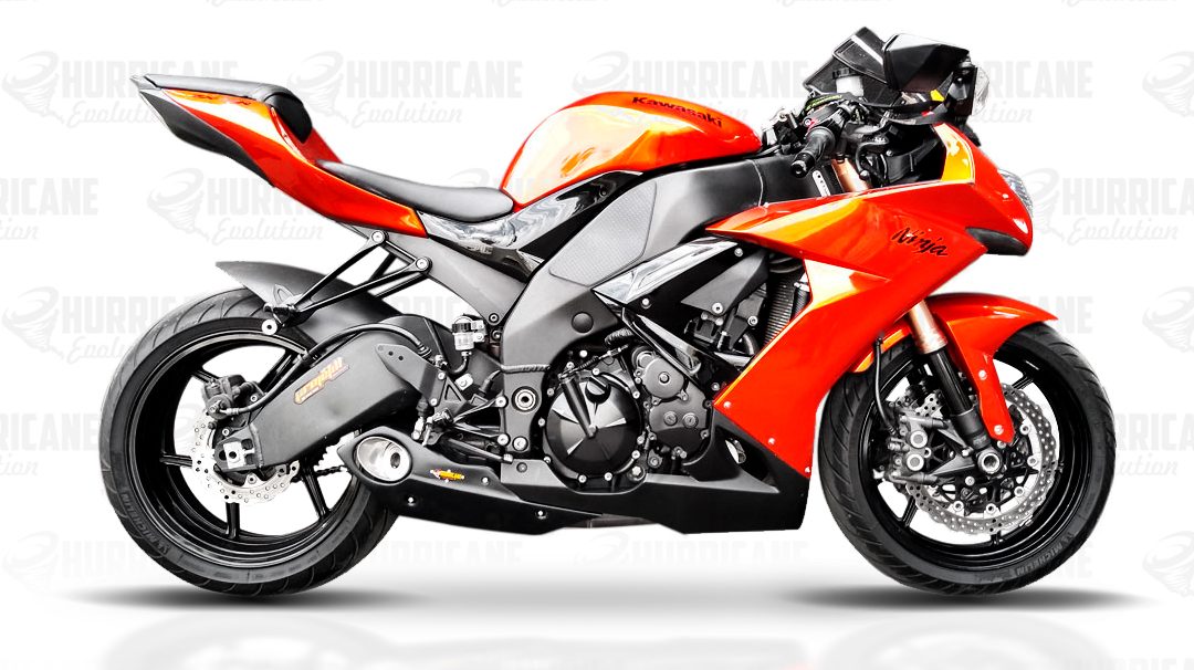 Escapamento Hurrimade Evolution Kawasaki ZX-10R 2008 a 2010
