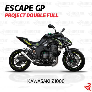 Imagem do produto Escapamento GP Project Double Full Kawasaki Z 1000 2010 a 2025