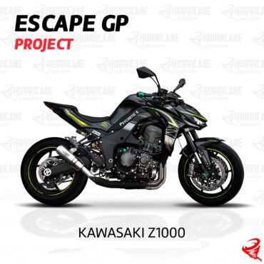Imagem do produto Escapamento GP Project Unilateral Kawasaki Z 1000 2010 a 2025