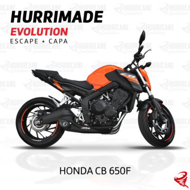 Imagem do produto Escapamento Hurrimade Evolution Full Honda CB 650F 2018 a 2020