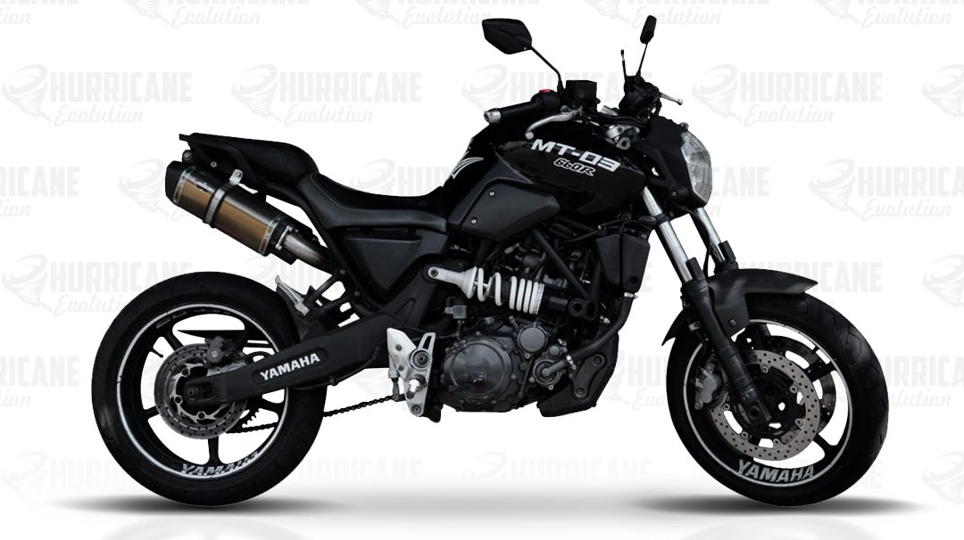 Capa do vídeo  Escapamento F4 Evolution Duplo Yamaha MT 03 660R 2008