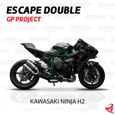 Imagem do produto Escapamento Double GP Project Kawasaki Ninja H2 2016 a 2024