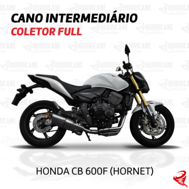 Imagem do produto Coletor Full + Cano Intermediário Caracol Honda CB 600F Hornet 2008 a 2016