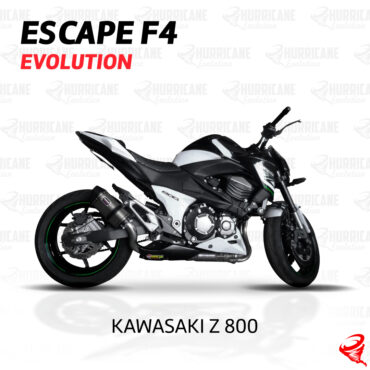 Imagem do produto Escapamento F4 Evolution Kawasaki Z 800 2013 a 2017