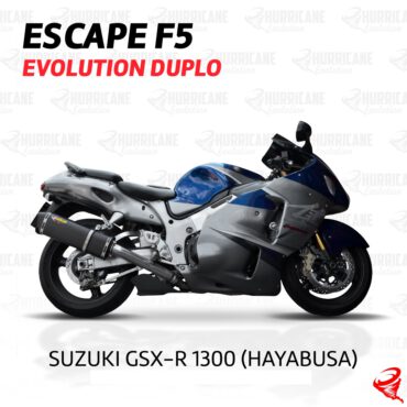 Imagem do produto Escapamento F5 Evolution Duplo Suzuki GSX-R 1300 Hayabusa 2002 a 2007