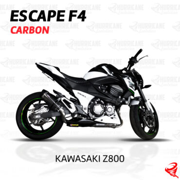 Imagem do produto Escapamento F4 Carbon Kawasaki Z 800 2013 a 2017