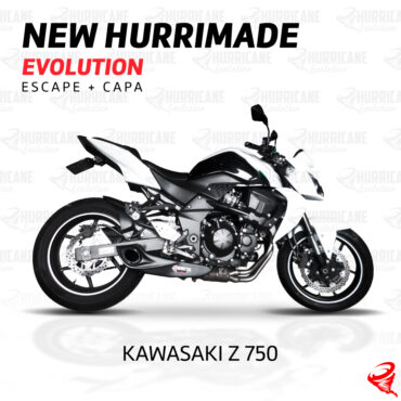 Imagem do produto Escapamento New Hurrimade Evolution Kawasaki Z 750 2005 a 2012