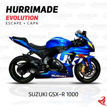 Imagem do produto Escapamento Hurrimade Evolution Suzuki GSX-R 1000 2014 a 2017