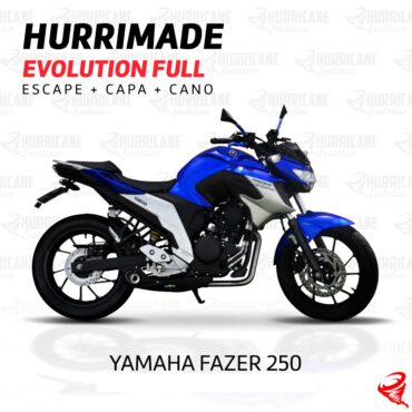Imagem do produto Escapamento Hurrimade Evolution Full Yamaha Ys Fazer 250 2017 a 2025