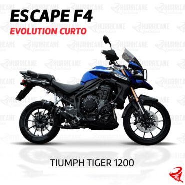 Imagem do produto Escapamento F4 Evolution Curto Triumph Tiger 1200 2013 a 2020