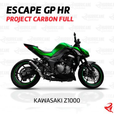 Imagem do produto Escapamento GP HR Project Carbon Full Kawasaki Z 1000 2010 a 2025