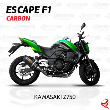 Imagem do produto Escapamento F1 Carbon Kawasaki Z 750 2005 a 2012