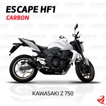 Imagem do produto Escapamento HF1 Carbon Kawasaki Z 750 2005 a 2012