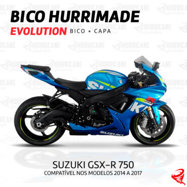 Imagem do produto Escapamento Bico Hurrimade Evolution Suzuki GSX-R 750 2014 a 2017