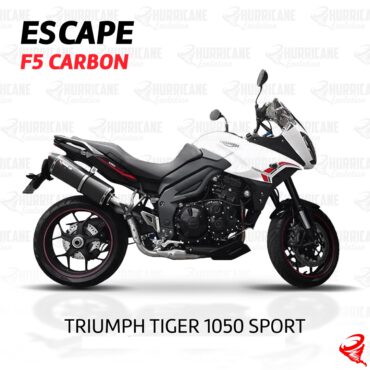 Imagem do produto Escapamento F5 Carbon Triumph Tiger 1050 Sport 2008 a 2016
