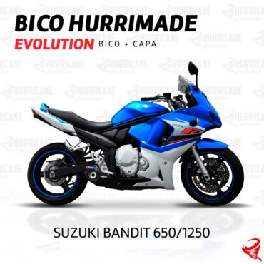 Imagem do produto Escapamento Bico Hurrimade Evolution Suzuki Bandit 650 e Bandit 1250 2008 a 2017