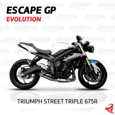 Imagem do produto Escapamento GP Evolution Triumph Street Triple 675R 2013 a 2016