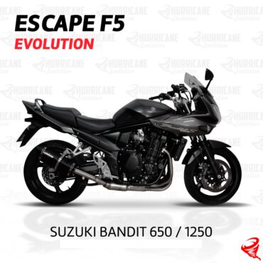 Imagem do produto Escapamento F5 Evolution Suzuki Bandit 650 e Bandit 1250 2008 a 2017