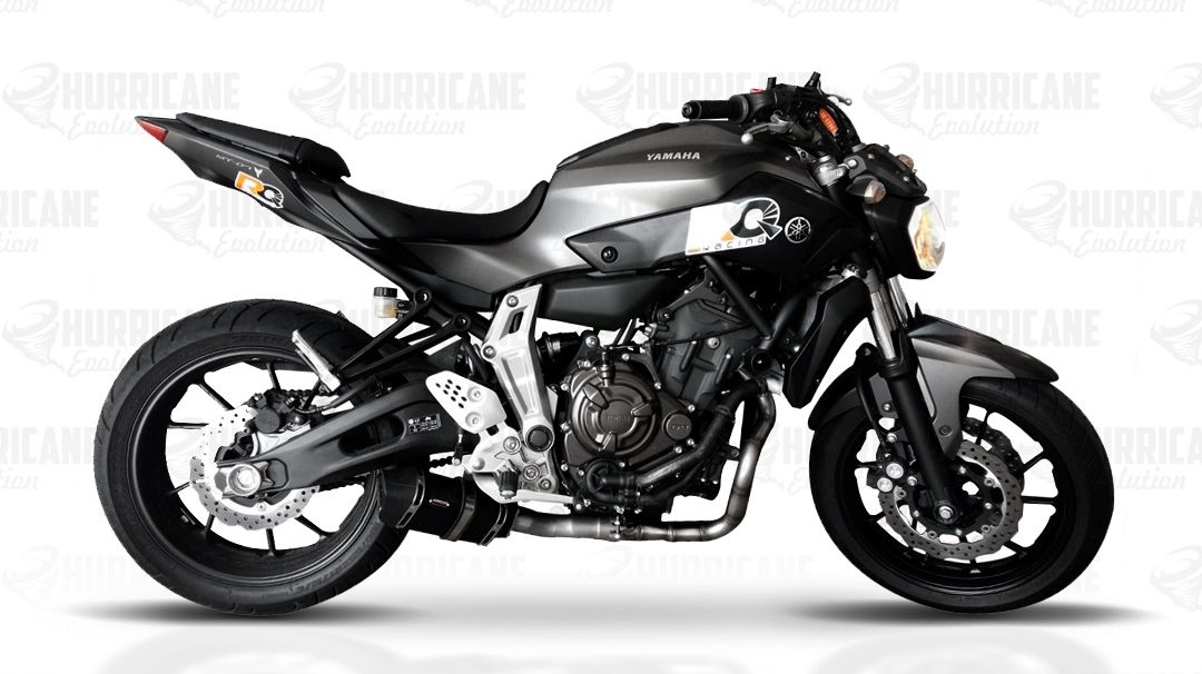 Capa do vídeo  Escapamento F4 Evolution Full Yamaha MT 07 2014 a 2022